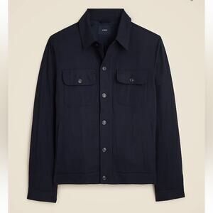 J Crew Men’s Campus jacket viscose linen blend size medium preppy academia 90s